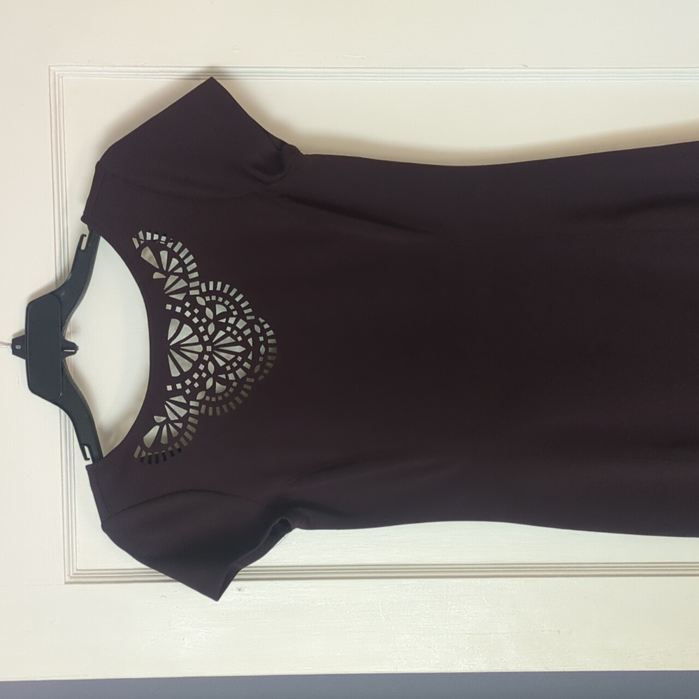 Purple cocktail dress size 6